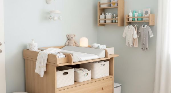 Choisir la table à langer idéale : les critères à privilégier pour bébé